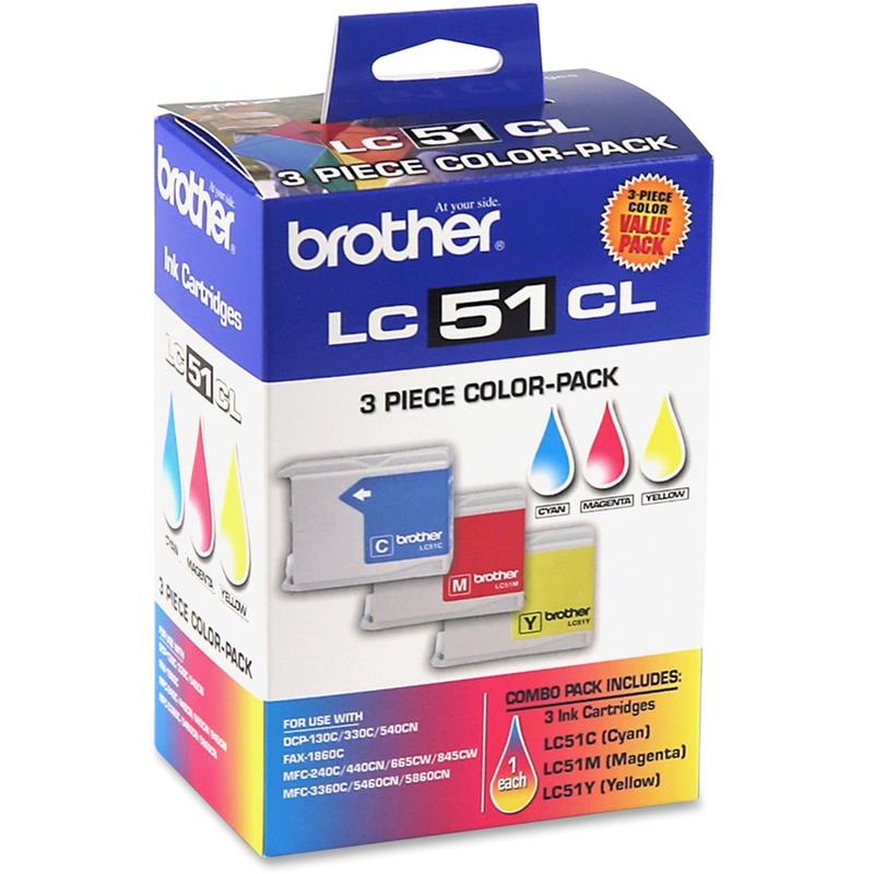 Image Paquet triple de cartouches jet d'encre LC513PKS