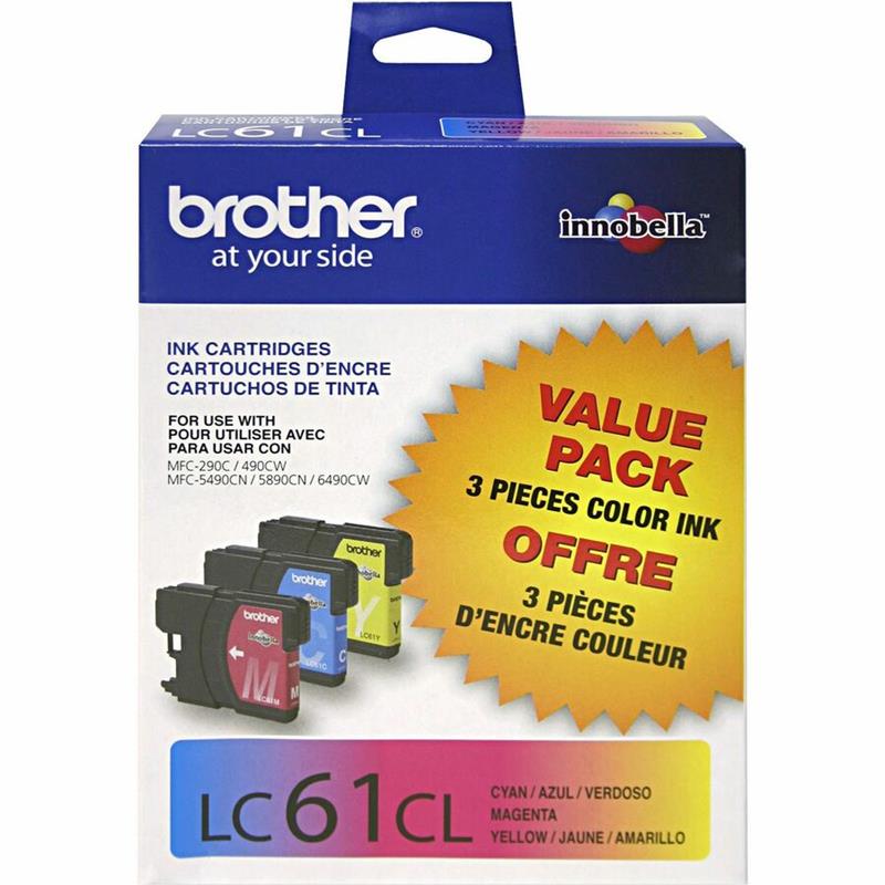 Image Paquet triple de cartouches jet d'encre LC613PKS