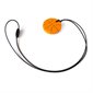 Collier mâchouille soccer orange ferme