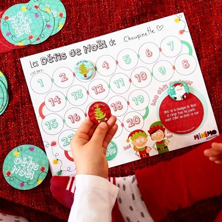 Calendrier de l'avent: Mes défis de Noel (Minimo)