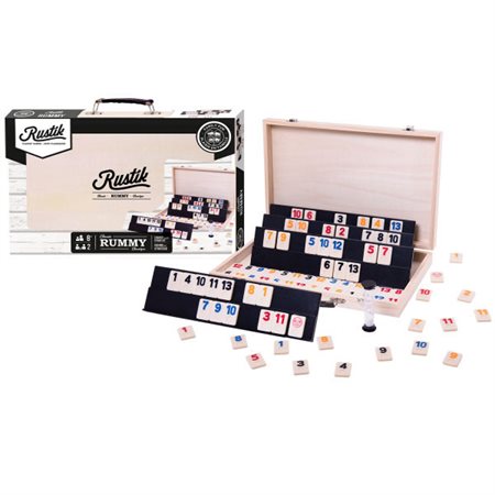 Rummy Rustik Deluxe - caisse en bois