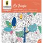 Affiche jungle à colorier