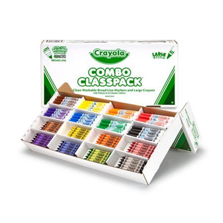 Crayons de cires-feutres Crayola @256