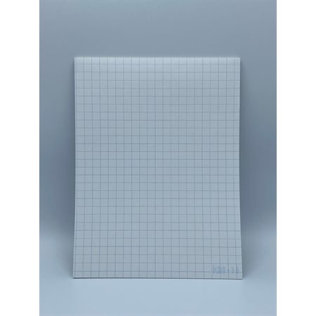 Tablette feuille quadrillée 1 cm