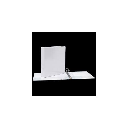 Reliure à anneaux en d 2" blanc