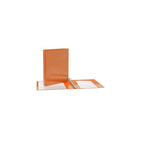 Reliure a anneaux en d 0.5" orange