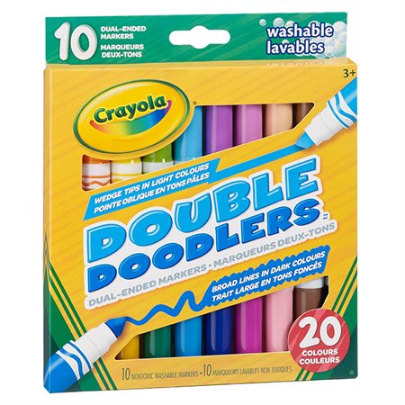 Marqueurs Crayola double pointe