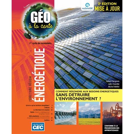 GEO A LA CARTE, FASC. ÉNERGÉTIQUE SEC.2=2E ED